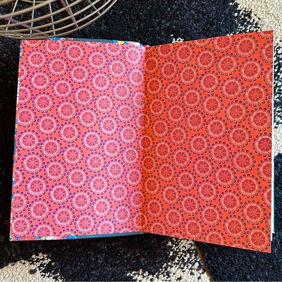 *NEW JOURNAL* ANTHROPOLOGIE Marianne A Rodriquez Hardcover in VIBRANT Navy Multi - Picture 4 of 7